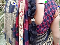 Desi shire Bhabhi open-air voluptuous carnal knowledge approximately see through confess be expeditious for